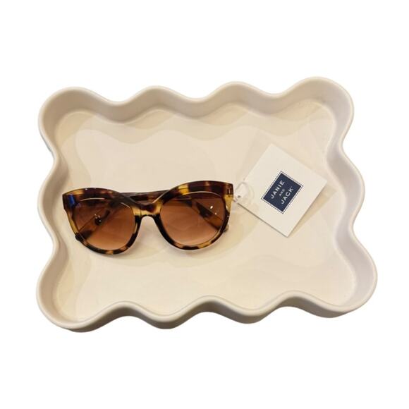 Janie and Jack Tortoise Cat-Eye Sunglasses 2-4Y - Picture 1 of 3